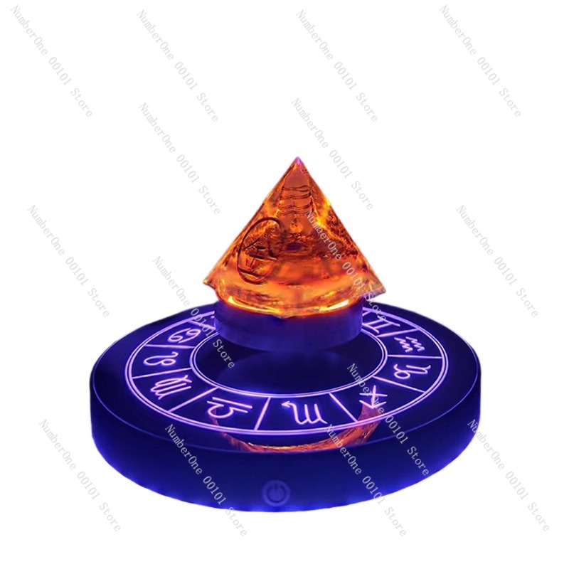 Lighting Home Decor Items - Manyetik kaldırma teşhir tablası, 360 derece