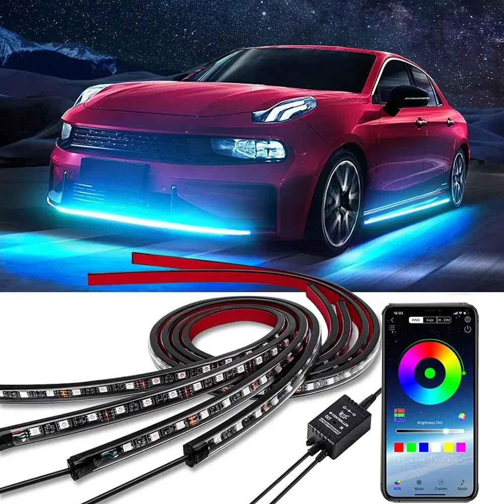 Lighting Bolt Decor - Neon LED RGB Araba Altı Aydınlatma