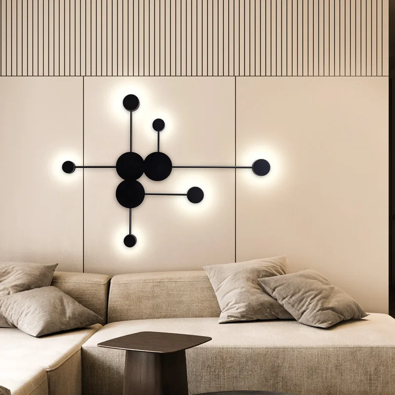 Lighting Home Decor Wall Clocks - Modern Led duvar aplik işık oturma
