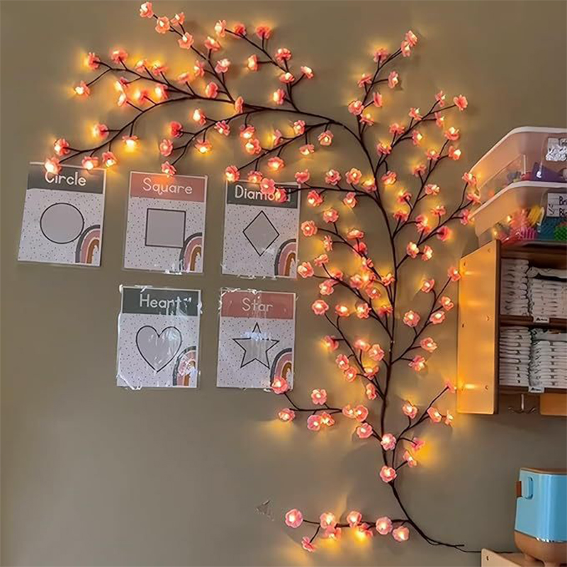 Lighting Tree Decor - Uzaktan Kumandalı LED Kiraz Çiçeği Ağacı