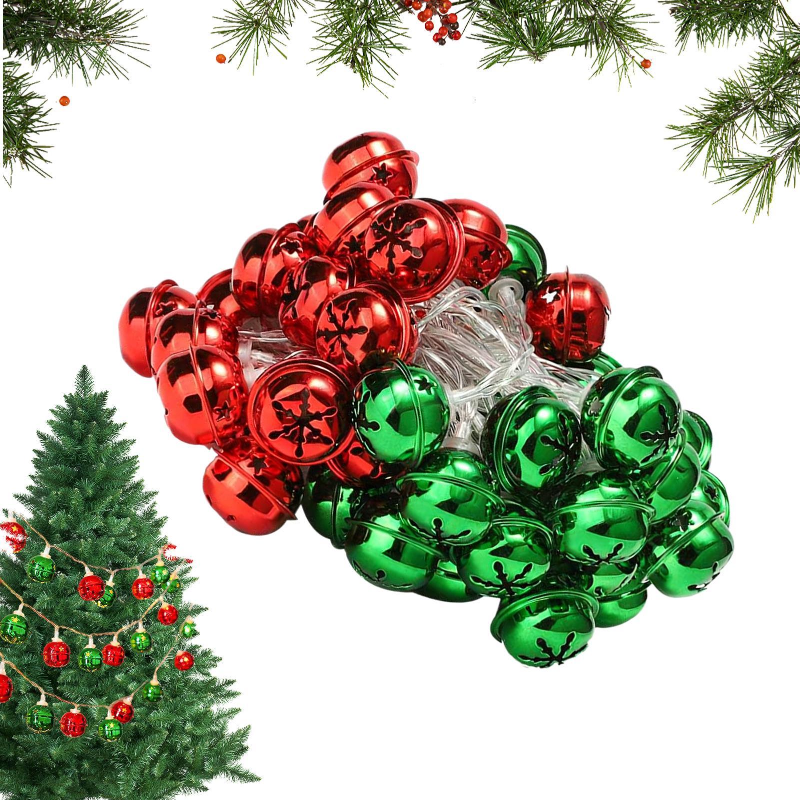 Lighting Tree Decor - Noel Çanı Işık Zinciri Pille Çalışan