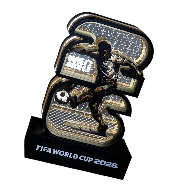 Lighting World Decor - FIFA Dünya Kupası Ahşap ve Akrilik