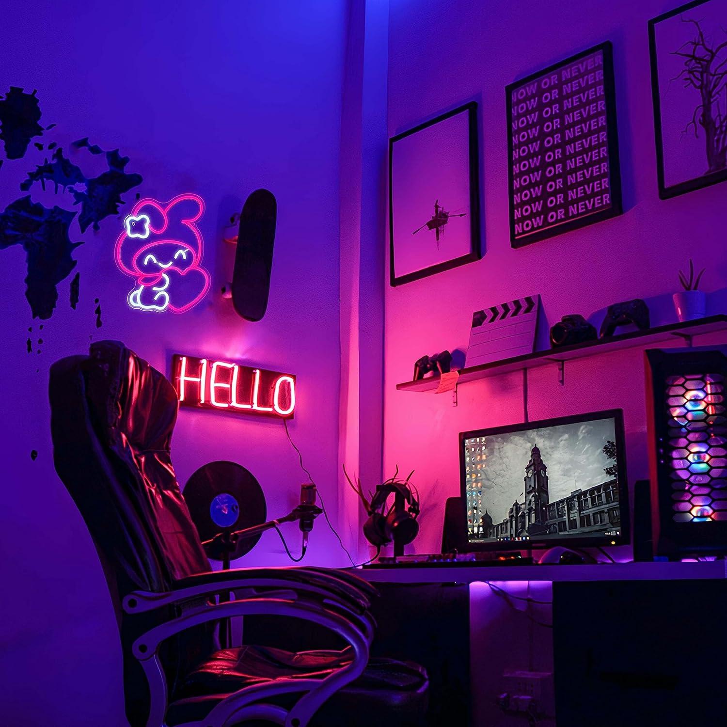 Anime Neon Burcu Japon LED Neo - Decor Lighting Fans incelemesi ve fiyatı
