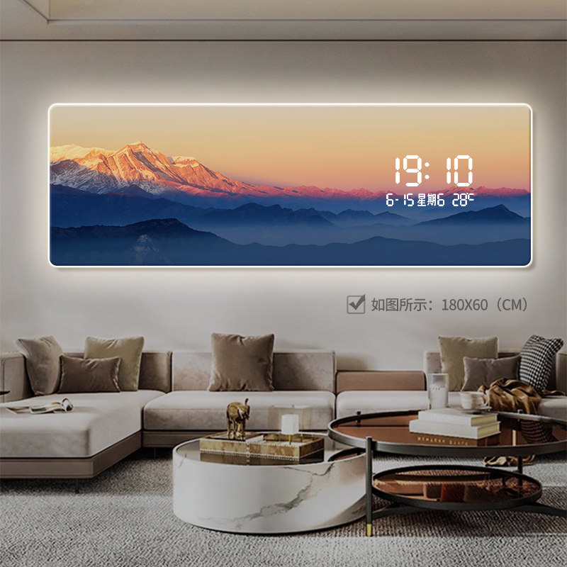 Tarihli Şık Saatler Işıklı Otu - Lighting Home Decor Wall Clocks incelemesi ve fiyatı