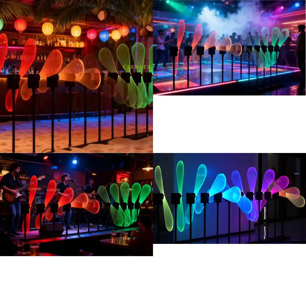360 Derece Dönebilen 24V RGB L - Decor Lighting Fans incelemesi ve fiyatı