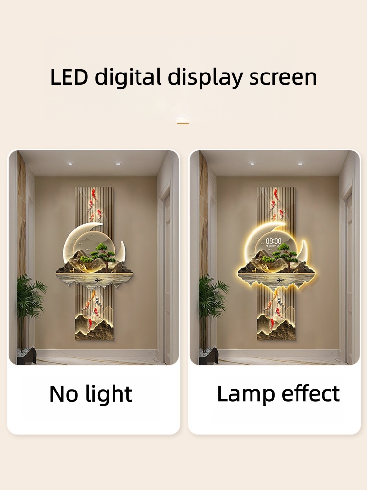 Tasarım Lüks Duvar Saatleri Ot - Lighting Home Decor Wall Clocks incelemesi ve fiyatı