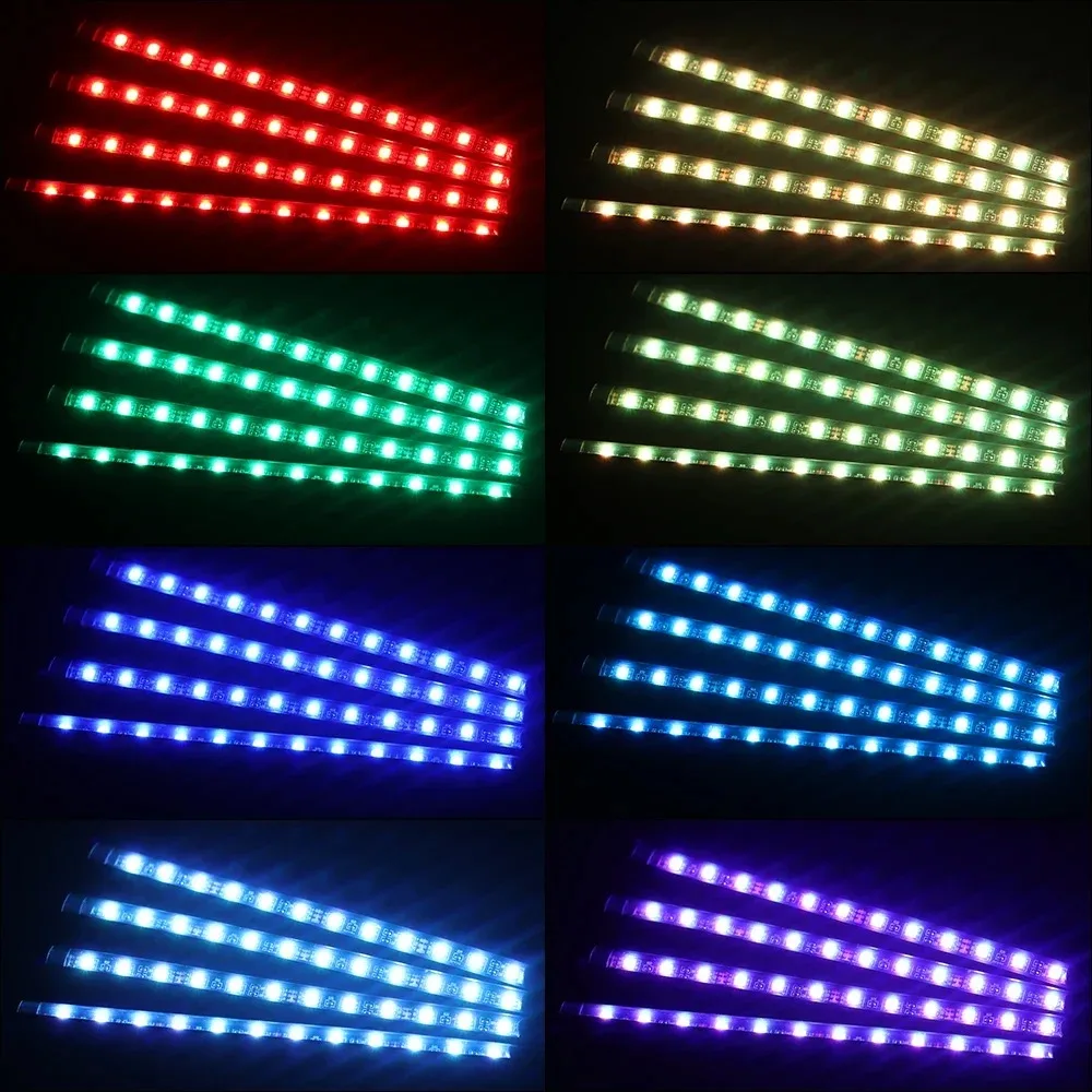 Evrensel 48 LED USB Araba RGB  - Lighting Bolt Decor incelemesi ve fiyatı