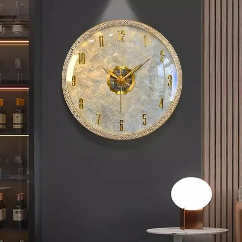 Modern Işık Lüksü Oturma Odası - Lighting Home Decor Wall Clocks incelemesi ve fiyatı