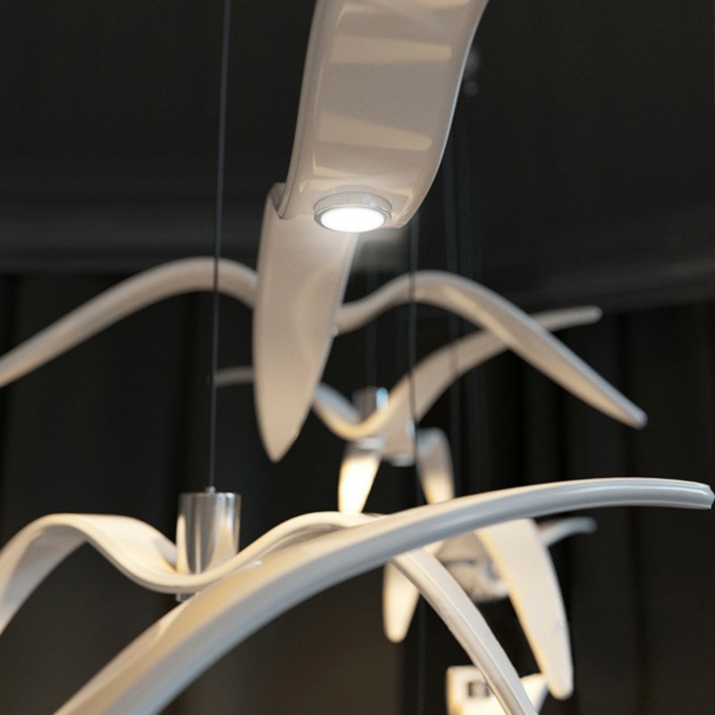 İskandinav Uçan Kuş Reçine Lam - Lighting Decor Store incelemesi ve fiyatı