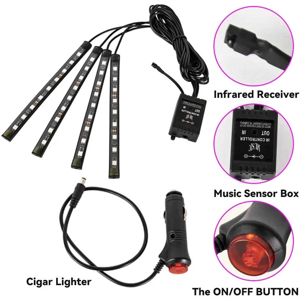 Neon LED RGB Araba Altı Aydınl - Lighting Bolt Decor incelemesi ve fiyatı