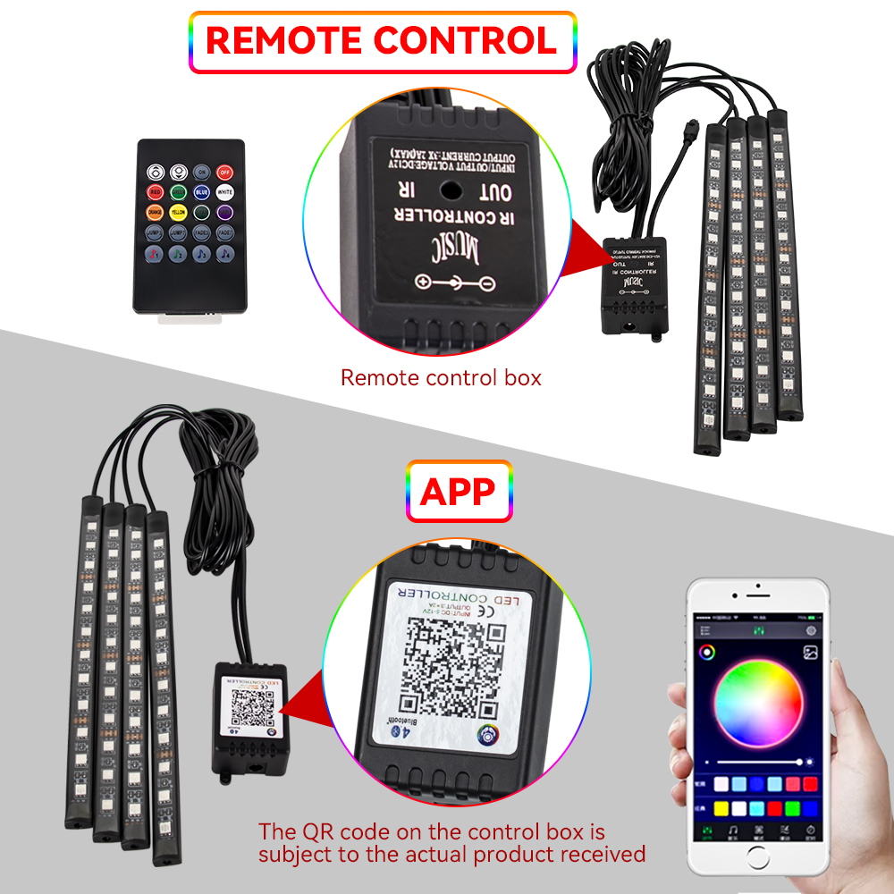 RGB LED Motosiklet Atmosfer Ay - Lighting Bolt Decor incelemesi ve fiyatı