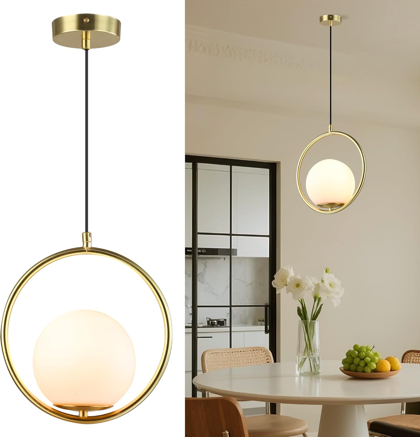 Altın PVC Abajur Sarkıt Lambal - Lighting Decor Store incelemesi ve fiyatı