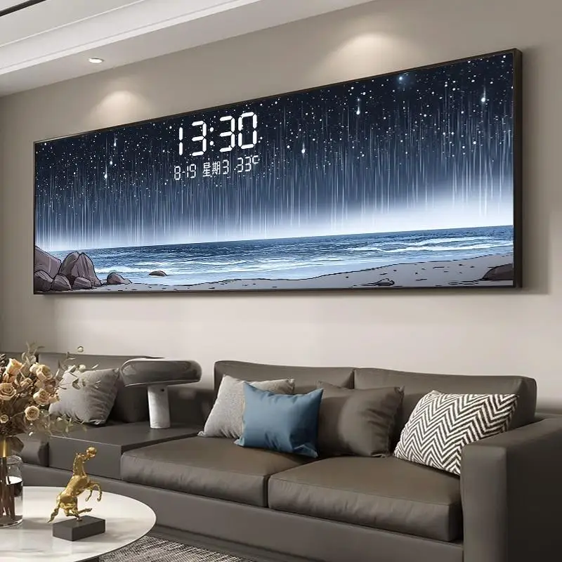 Sıcaklık Tarih Duvar Saati Lük - Lighting Home Decor Wall Clocks incelemesi ve fiyatı