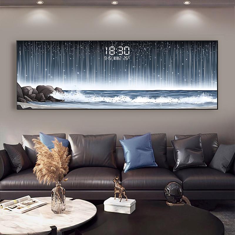 Sıcaklık Tarih Duvar Saati Lük - Lighting Home Decor Wall Clocks incelemesi ve fiyatı