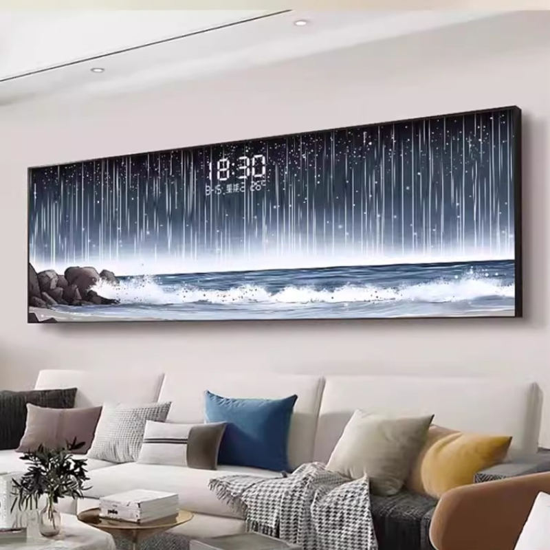 Sıcaklık Tarih Duvar Saati Lük - Lighting Home Decor Wall Clocks incelemesi ve fiyatı
