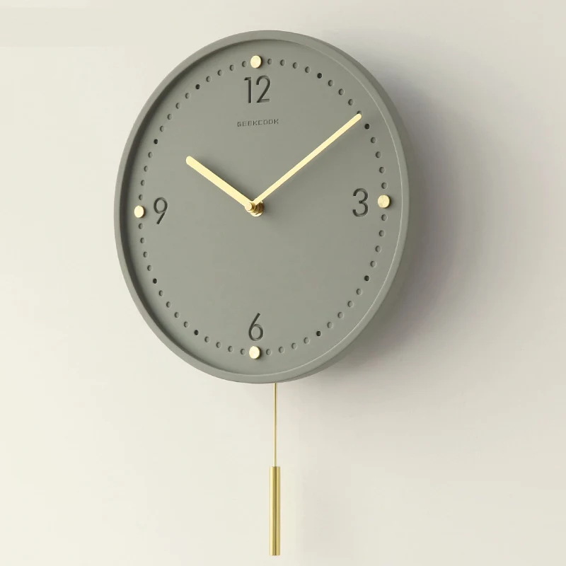Minimalist Ev Sessiz Duvar Saa - Lighting Home Decor Wall Clocks incelemesi ve fiyatı