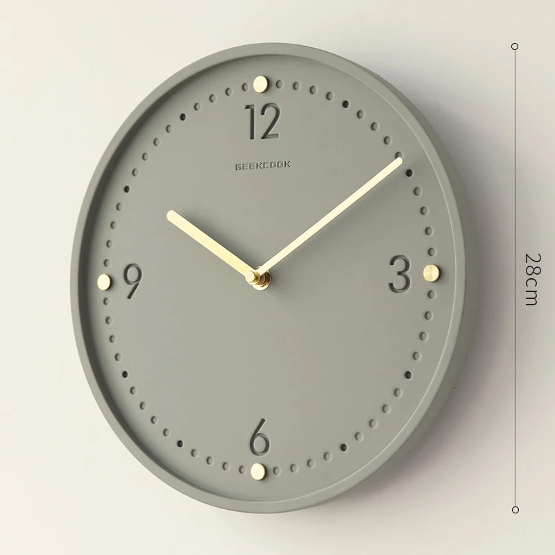 Minimalist Ev Sessiz Duvar Saa - Lighting Home Decor Wall Clocks incelemesi ve fiyatı