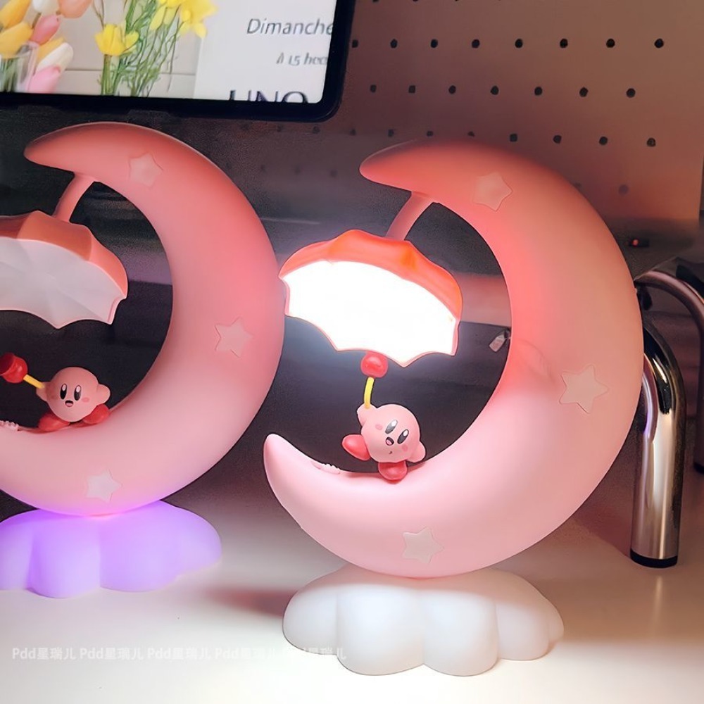 Sevimli Kirby Ay Gece Lambası, - Lighting Room Decor Items incelemesi ve fiyatı