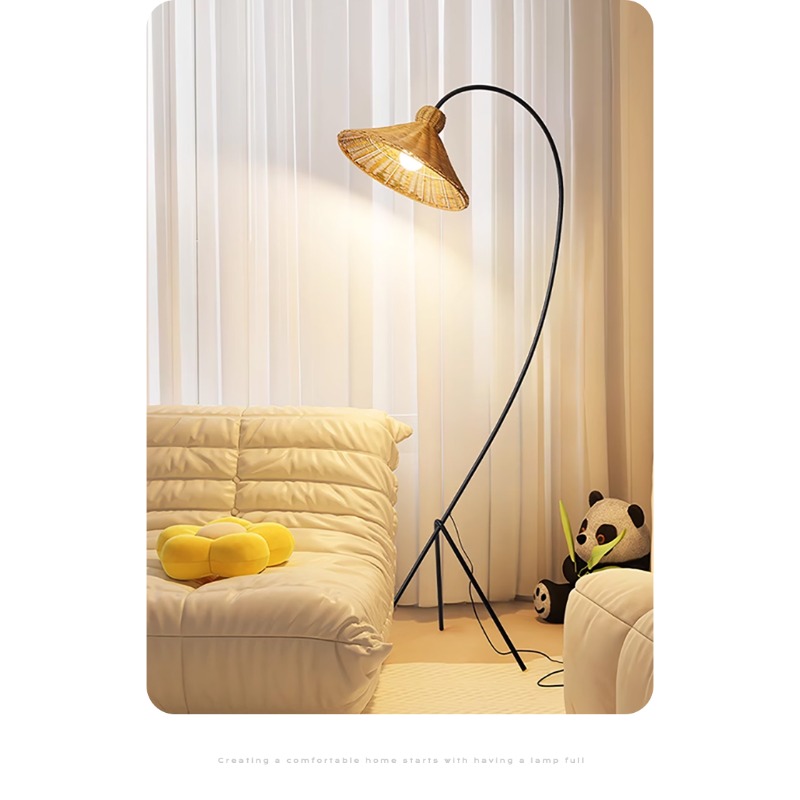 Orta Yüzyıl Rattan Ayaklı Lamb - Lighting Home Decor Items incelemesi ve fiyatı
