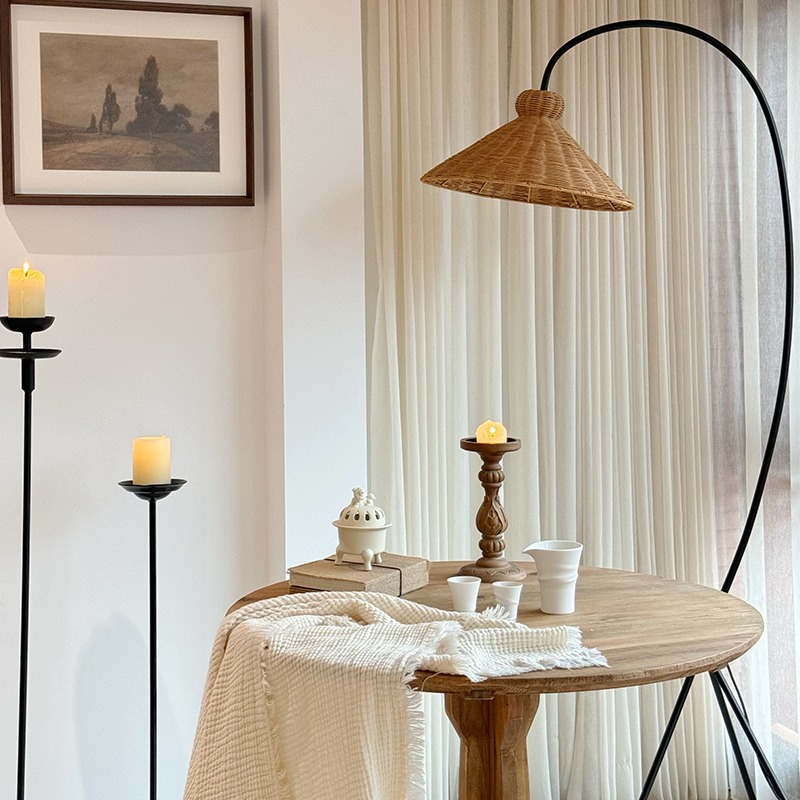 Orta Yüzyıl Rattan Ayaklı Lamb - Lighting Home Decor Items incelemesi ve fiyatı