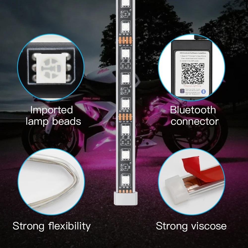 Motosiklet LED Dekoratif ışık  - Lighting Bolt Decor incelemesi ve fiyatı