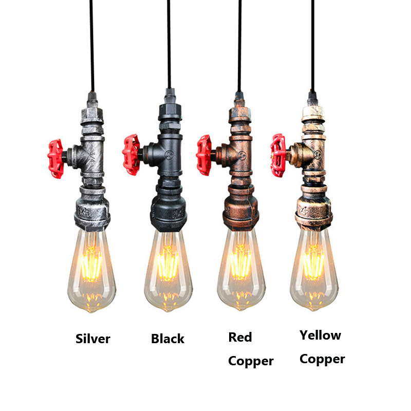 Retro Loft Endüstriyel Su Boru - Lighting Home Decor Items incelemesi ve fiyatı