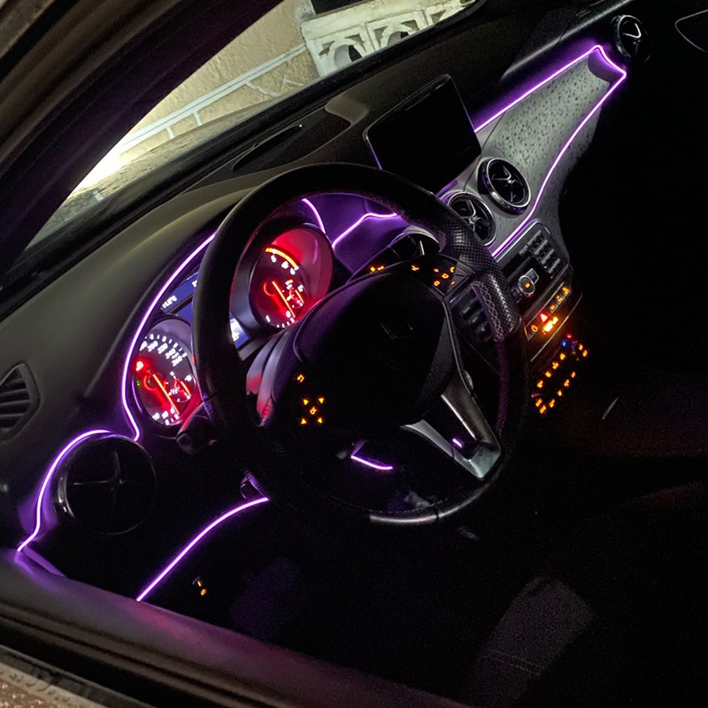 5m araba iç atmosfer aydınlatm - Lighting Bolt Decor incelemesi ve fiyatı