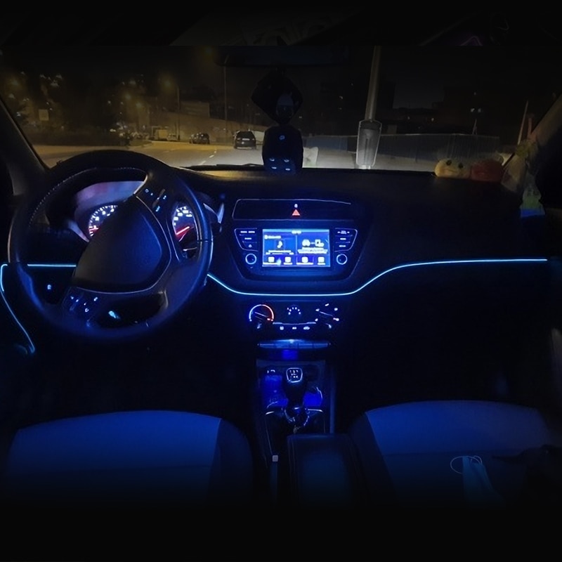 5m araba iç atmosfer aydınlatm - Lighting Bolt Decor incelemesi ve fiyatı