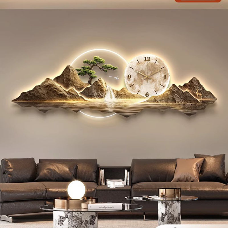Oturma Odası Duvar Saatleri Sa - Lighting Home Decor Wall Clocks incelemesi ve fiyatı