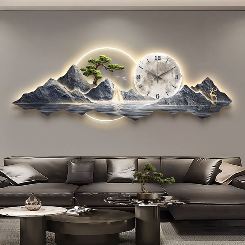 Oturma Odası Duvar Saatleri Sa - Lighting Home Decor Wall Clocks incelemesi ve fiyatı