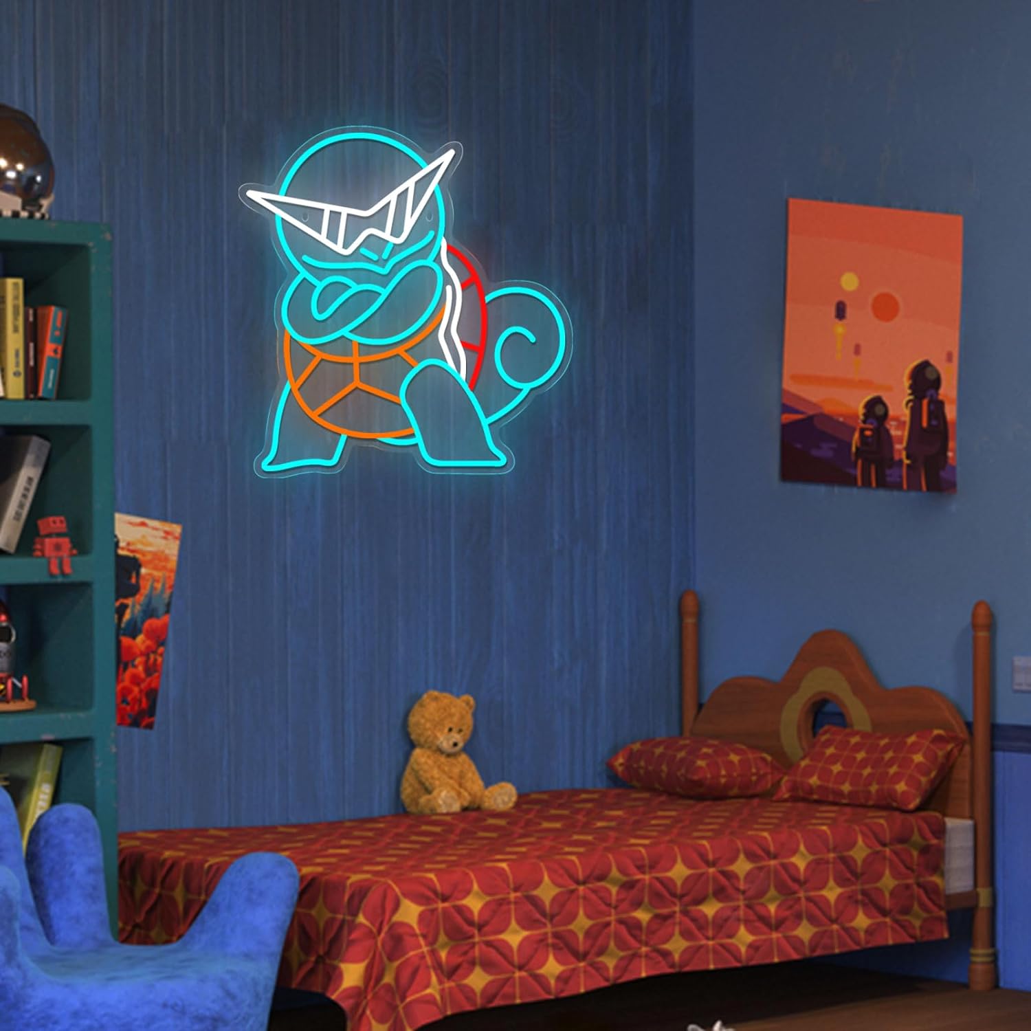 Pokemon Squirtle Neon Tabela L - Lighting Room Decor Items incelemesi ve fiyatı