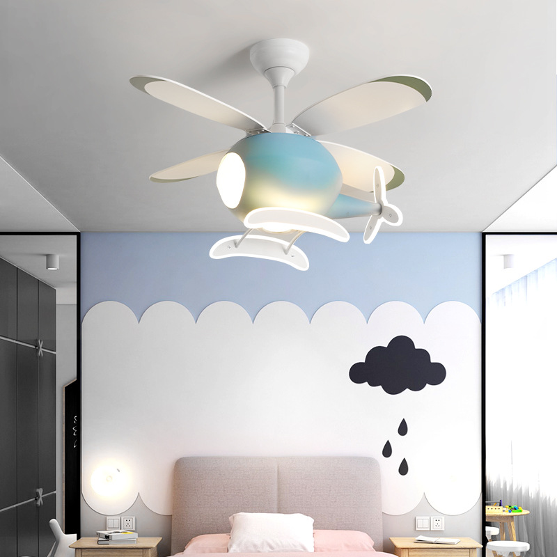 Modern Yaratıcı Karikatür Uçak - Decor Lighting Fans incelemesi ve fiyatı
