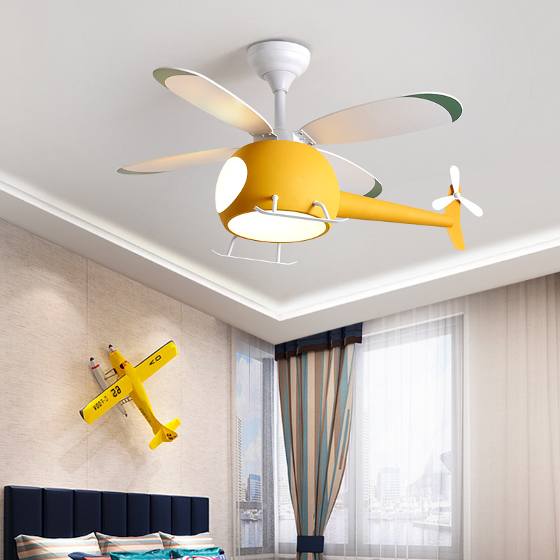 Modern Yaratıcı Karikatür Uçak - Decor Lighting Fans incelemesi ve fiyatı