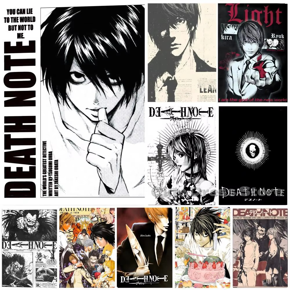 Death Note Kanvas Baskı Çerçev - Lighting Room Decor Items incelemesi ve fiyatı