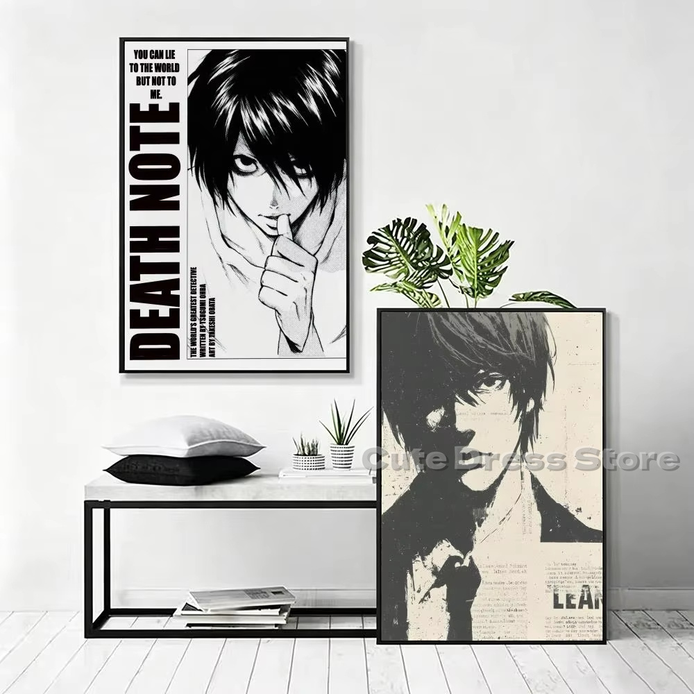 Death Note Kanvas Baskı Çerçev - Lighting Room Decor Items incelemesi ve fiyatı