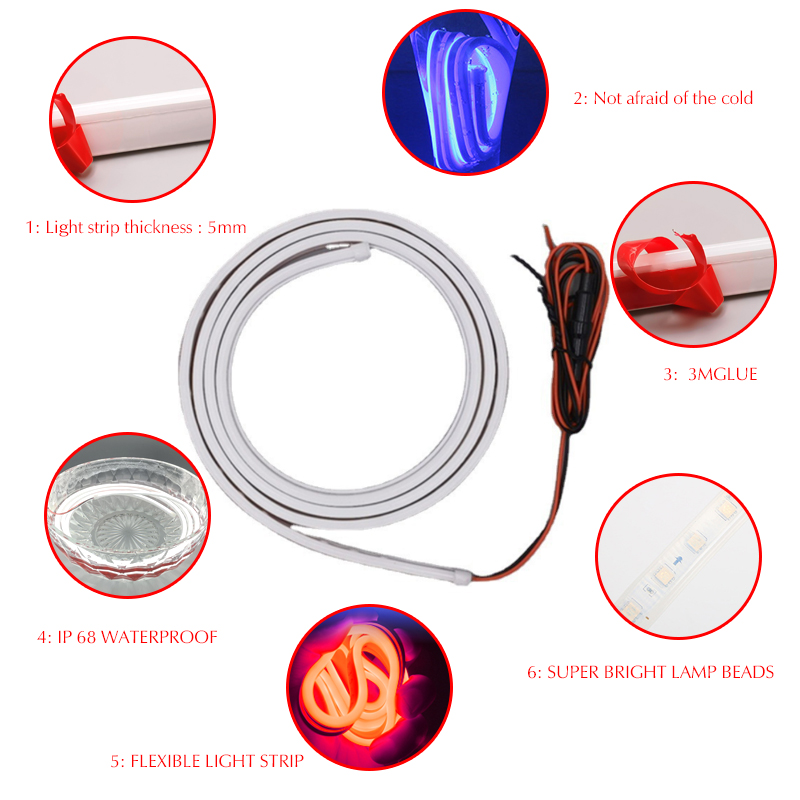 Tarama başlangıç LED araba kap - Lighting Bolt Decor incelemesi ve fiyatı