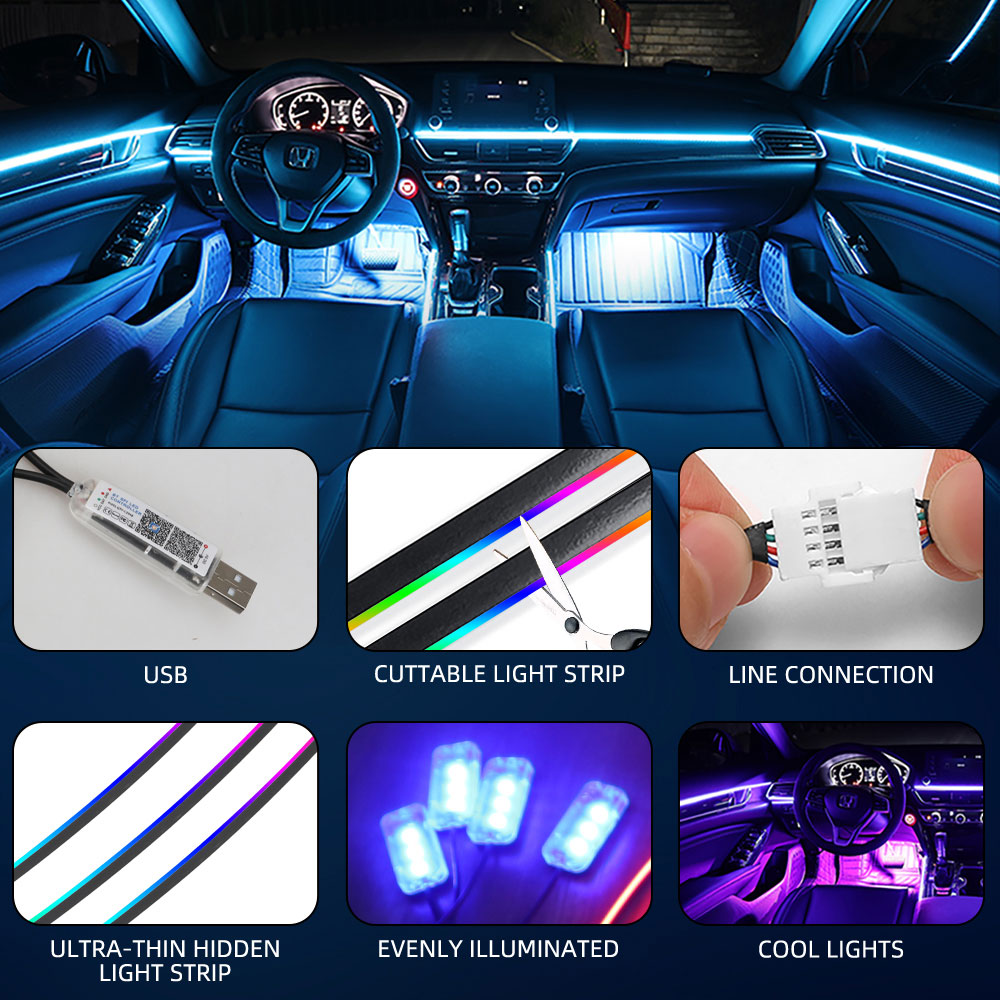 35/75/110/140cm LED Ortam Işık - Lighting Bolt Decor incelemesi ve fiyatı