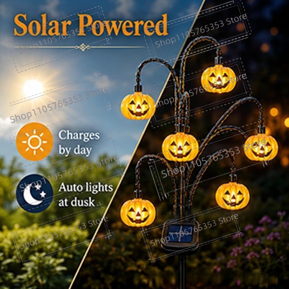 Cadılar Bayramı Güneş Enerjili - Lighting Tree Decor incelemesi ve fiyatı
