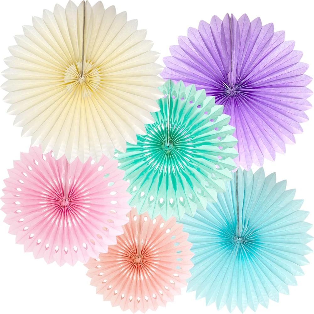 Pastel Gökkuşağı Kağıt Hayranl - Decor Lighting Fans incelemesi ve fiyatı