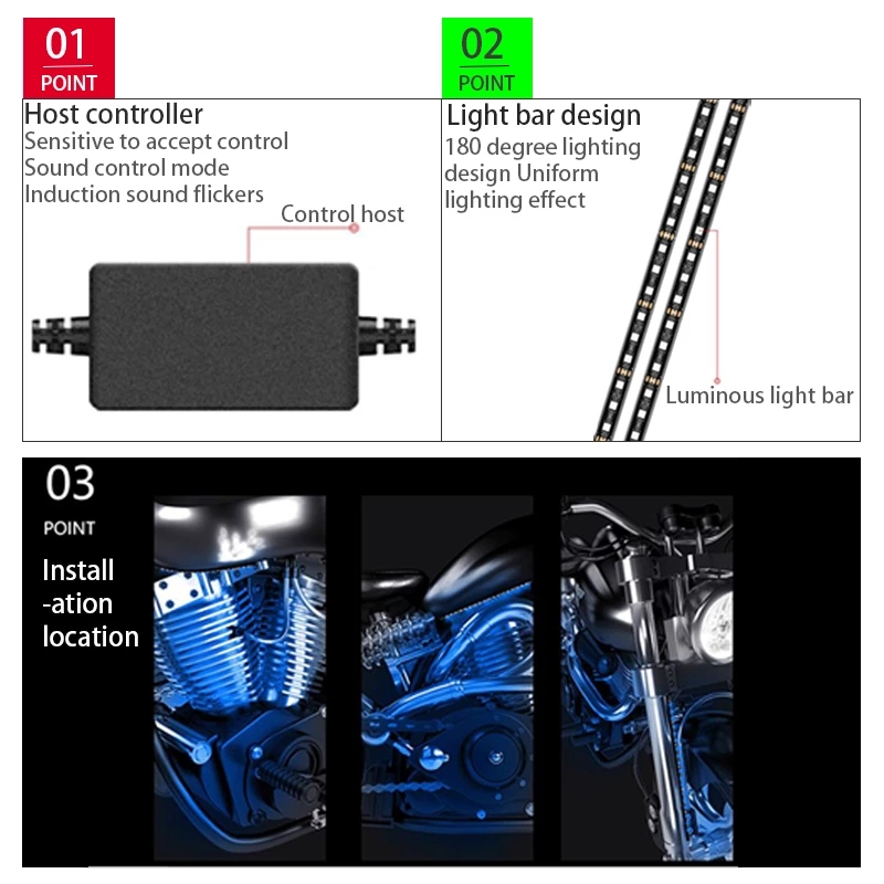 LED Motosiklet Dekoratif Ortam - Lighting Bolt Decor incelemesi ve fiyatı